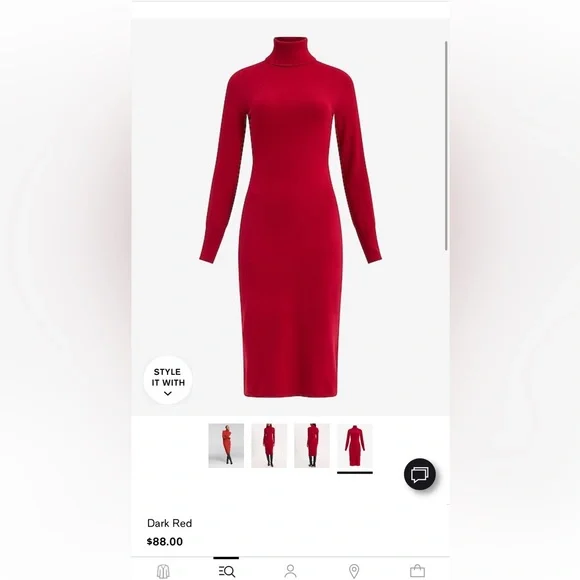 Express sweater dress - Picture 3 of 9